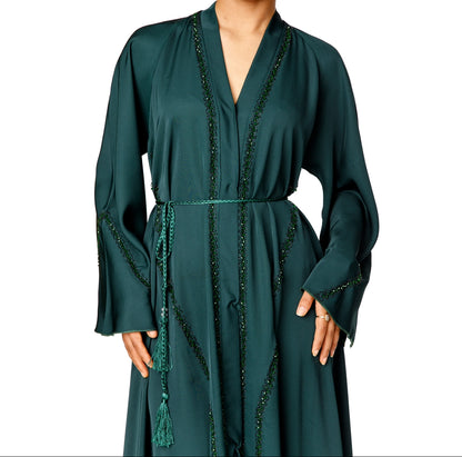 Umbrella Cut Abaya (Green)